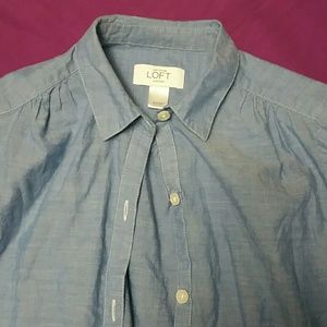 Long sleeve, button up shirt